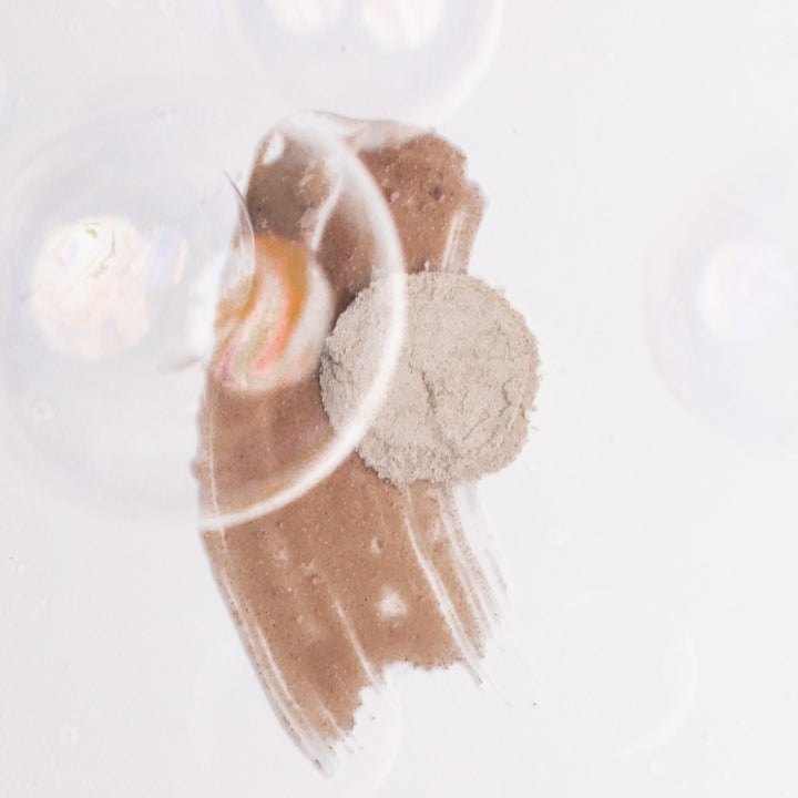 Texture of CALM cleansing capsules is light, airy water-free powder, smooth, gentle cleansing foam that has bubbles