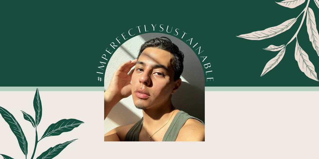 Imperfectly Sustainable interview with Sebastian on his skincare and sustainability journey